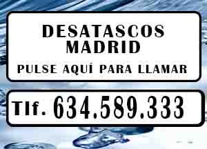 Desatascos Navalagamella Urgentes